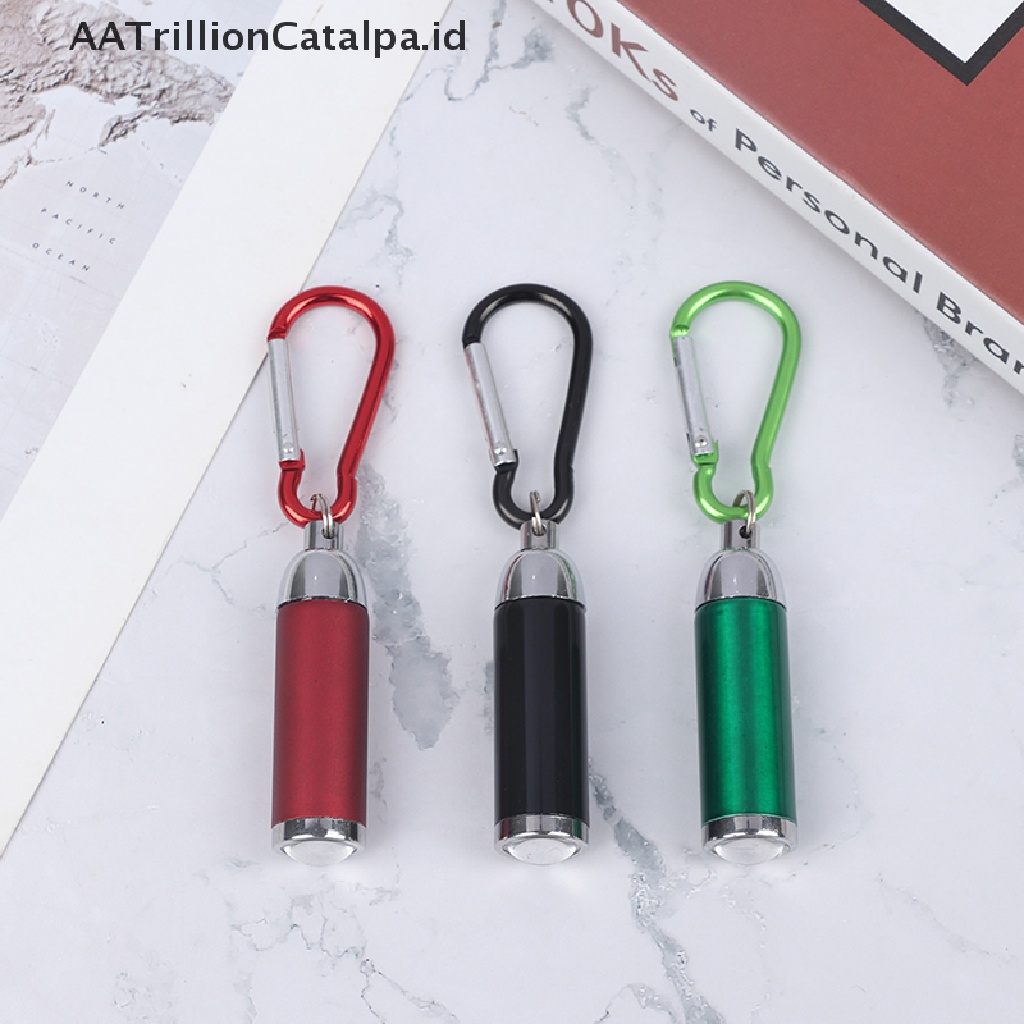 Aatrillioncatalpa Senter LED Mini Portable Ultra Terang Untuk camping caving