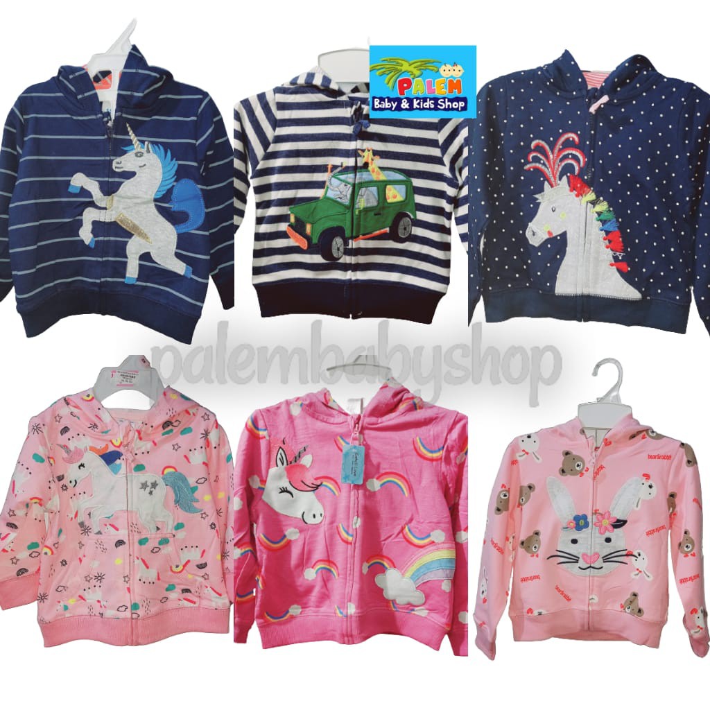 jaket motif terbaru catell love usia 9M-3T