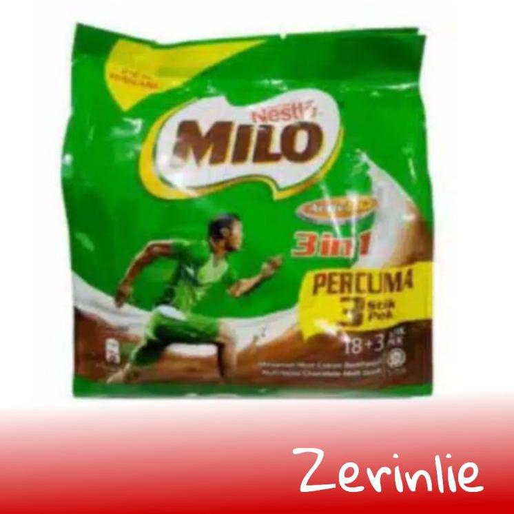 

giyz802 Milo 3in1 isi 18 stik Terbaru