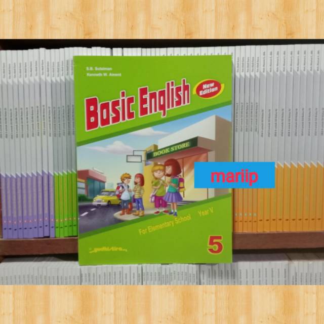 Jual BUKU BASIC ENGLISH NEW EDITION BUKU BAHASA INGRIS SD KELAS 5 ...