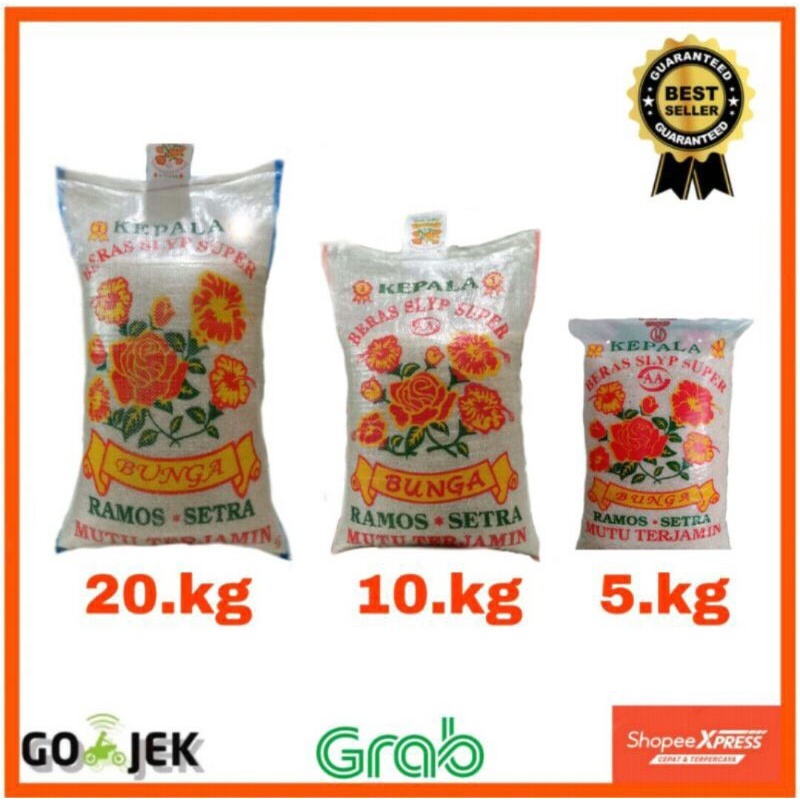 

BERAS CAP BUNGA AA 5KG, 10 KG, 20 KG, 25KG