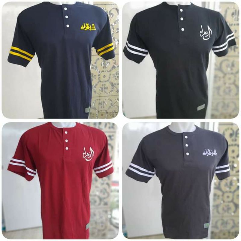 kaos al zahra wrna kombinasi