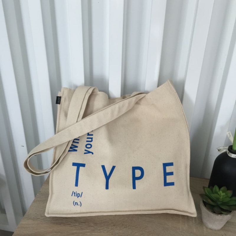 Image of TOTE BAG YOUR TYPE #0