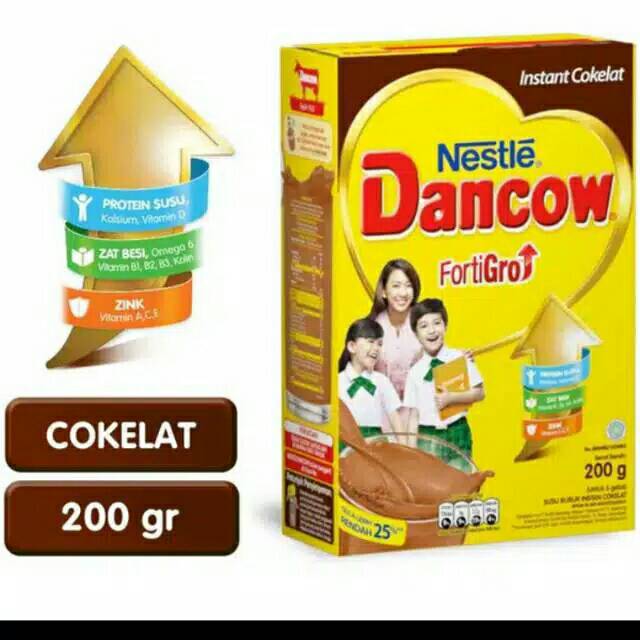 

Dancow Instant Cokelat, Instant Putih & Full Cream 200 gr