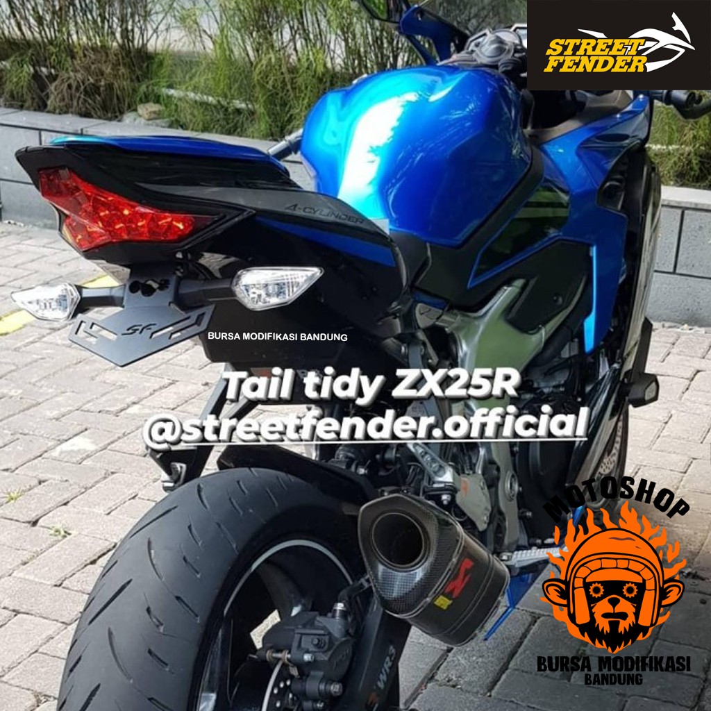 Jual TAIL TIDY NINJA ZX25R 4 CYLINDER STREET FENDER ORIGINAL BURSA MODIFIKASI BANDUNG Indonesia Shopee Indonesia