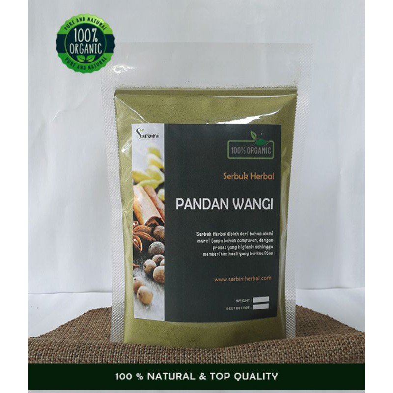 

Bubuk Pandan Wangi 500 gram 100% tanpa bahan campuran dan dijamin murni/ Serbuk Pandan Wangi 500 gr