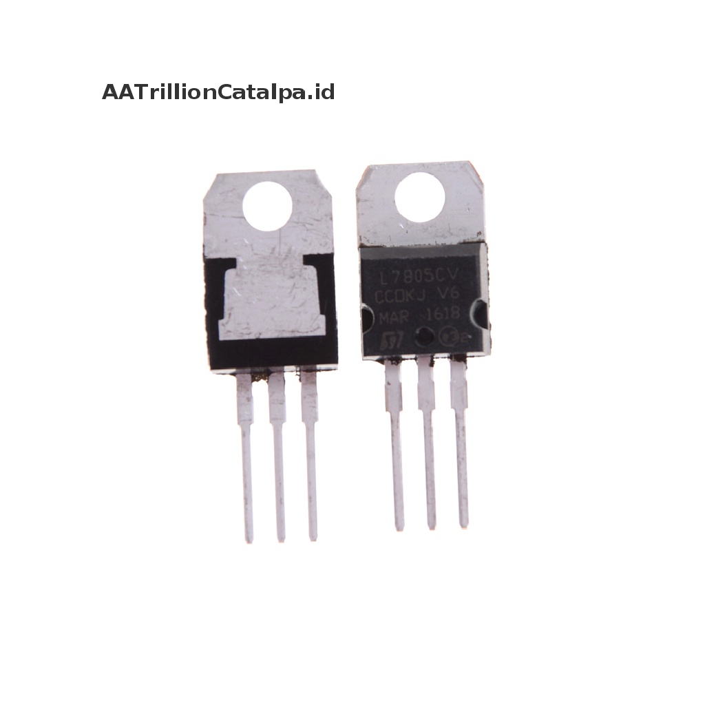 10 Pcs IC L7805CV L7805 TO-220 5V Voltage Regulator