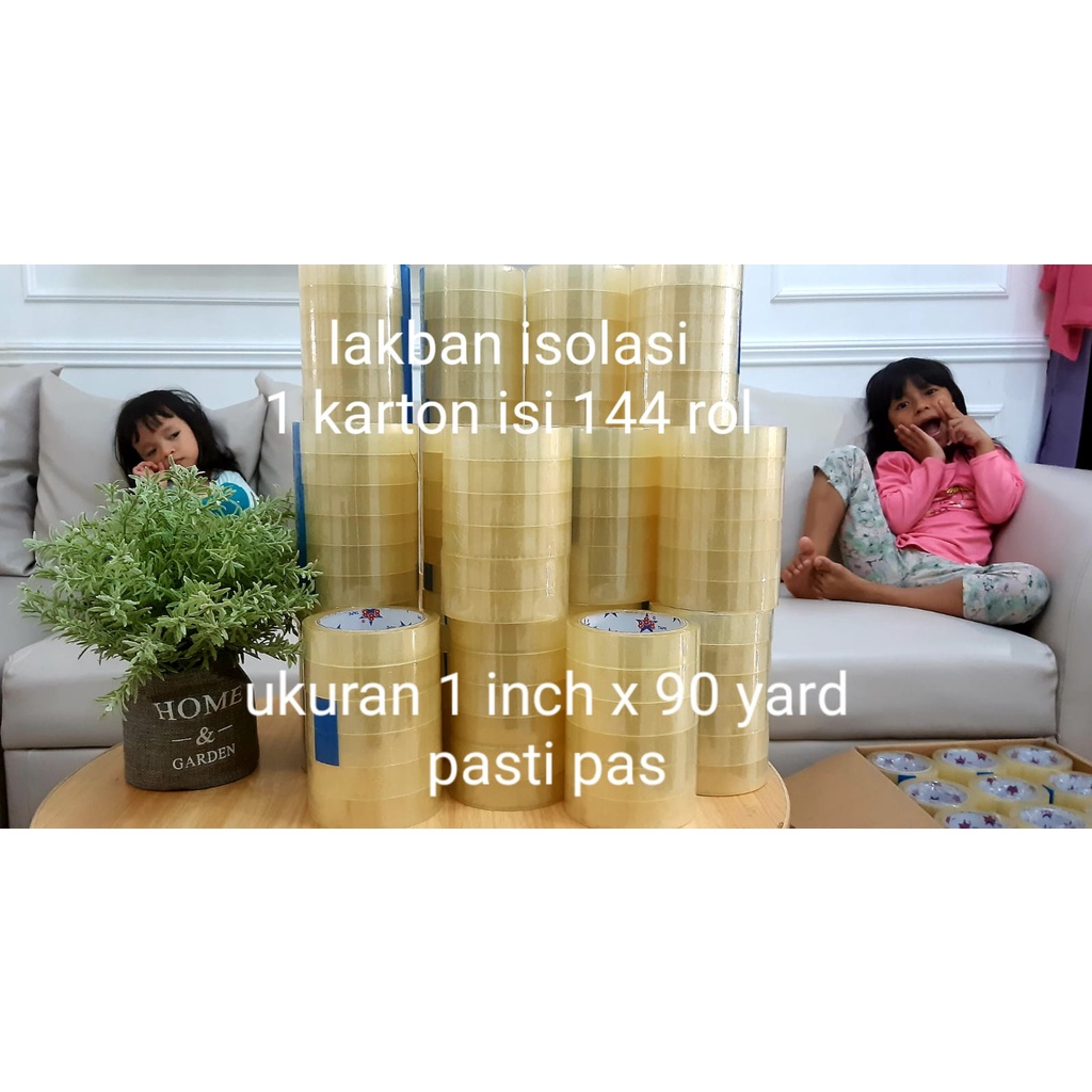 

TERMURAH!!!! ISOLASI BENING / LAKBAN BENING KECIL 90 YARD BODHI TAPE / NAWA TAPE 6 PCS BAYAR DI
