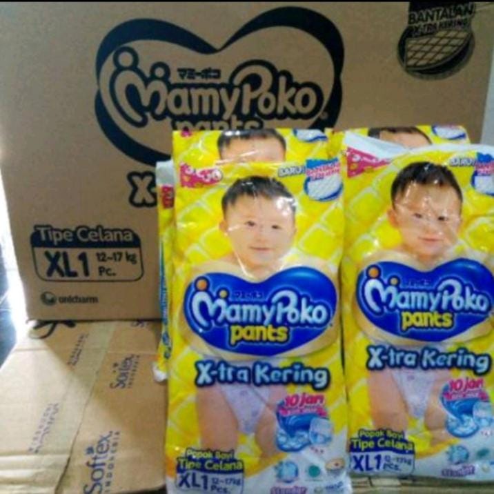 PAMPERS MAMY POKO PANTS RENCENGAN UKURAN XL