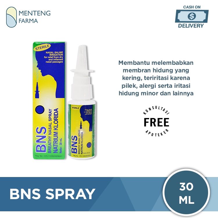 BNS Breathy Nasal Spray 30 mL - Obat Semprot Hidung