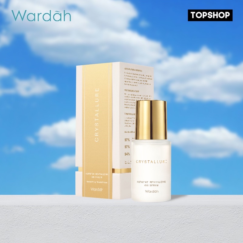 Wardah Crystallure Supreme Revitalizing Oil Serum 30ml