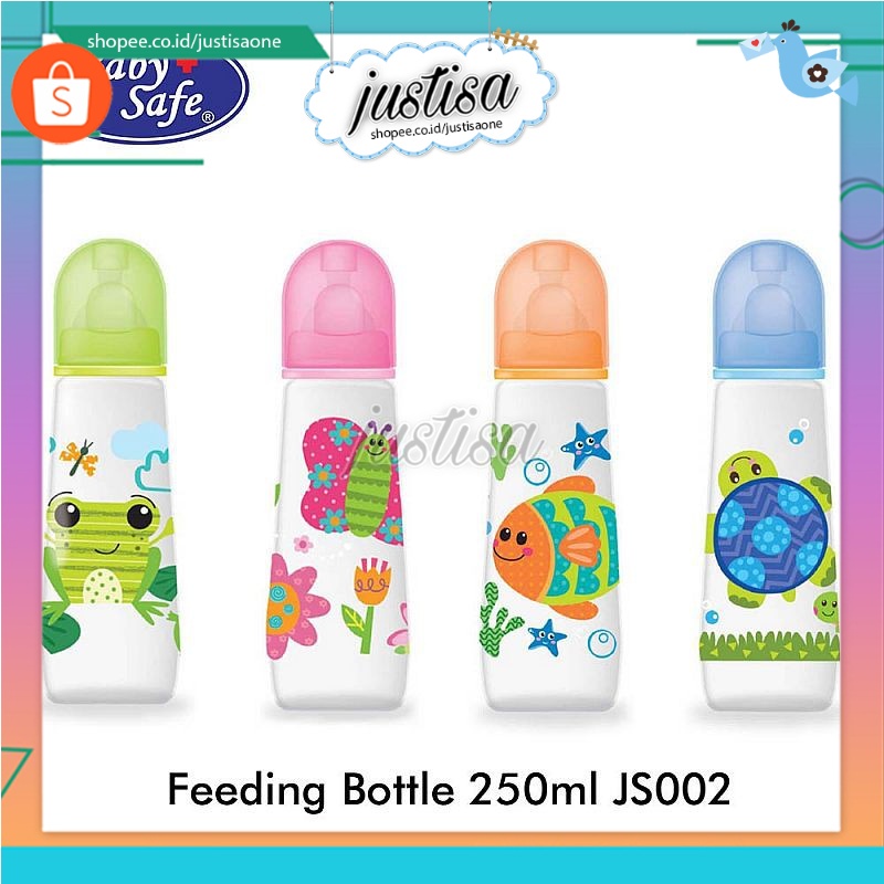 Promo !! Baby Safe BOTOL SUSU 250 ML JS002