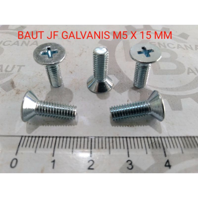 BAUT GALVANIS JF M5 X 15