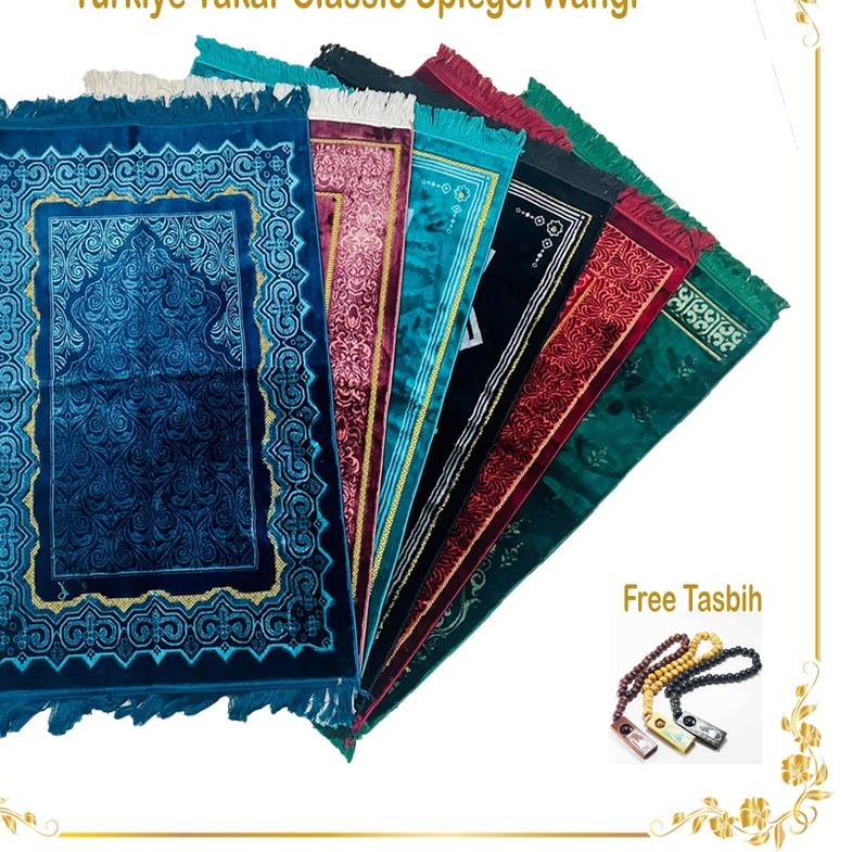 Sajadah Bulu Tebal Besar Turkiye Yakar Spiegel Classic Wangi