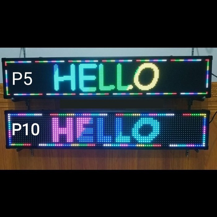 Jual Running Text Rgb Cm X Cm Wifi Usb Outdoor Moving Sign Led