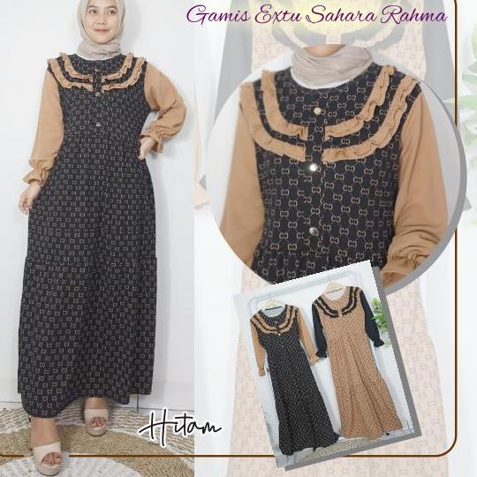 Terbaru GOGO FASHION 650 Gamis Extu Sahara Rahma ..