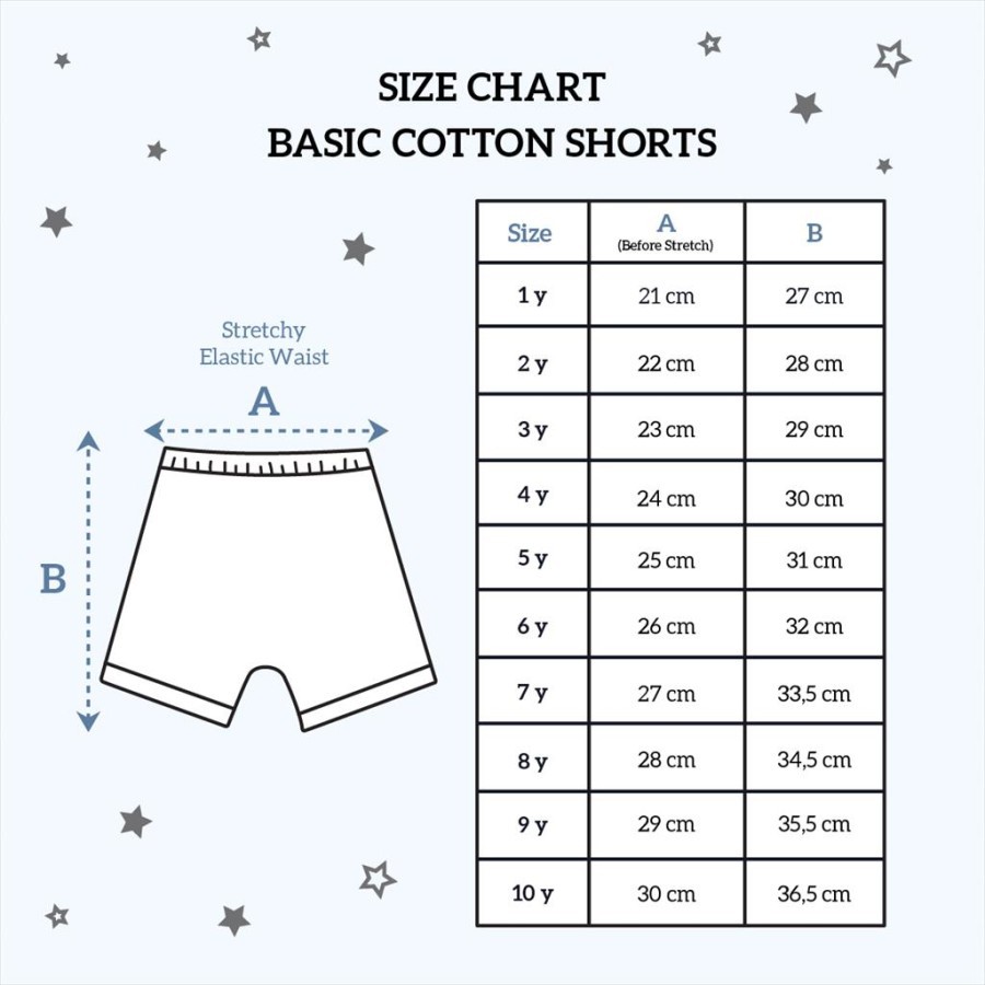 Little Palmerhaus - Basic Cotton Shorts (Celana Pendek)