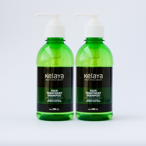KELAYA HAIR TREATMENT SHAMPOO SOLUSI RAMBUT RONTOK & KEBOTAKAN 250ML-2 Shampoo