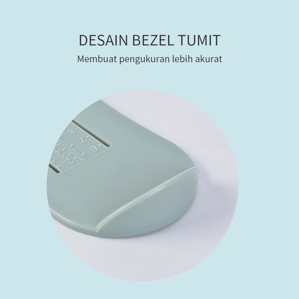 Alat ukur Kaki Bayi pengukur kaki anak bayi baby foot measurement tool