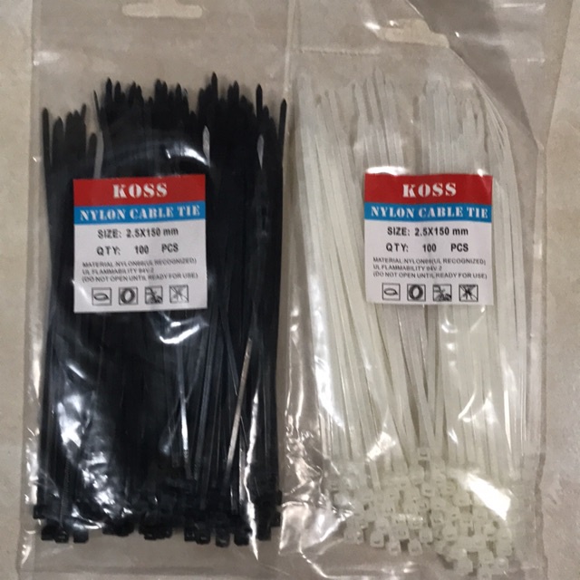 isi 100 Pcs Kabel Tis 15cm / Cable Ties 15cm