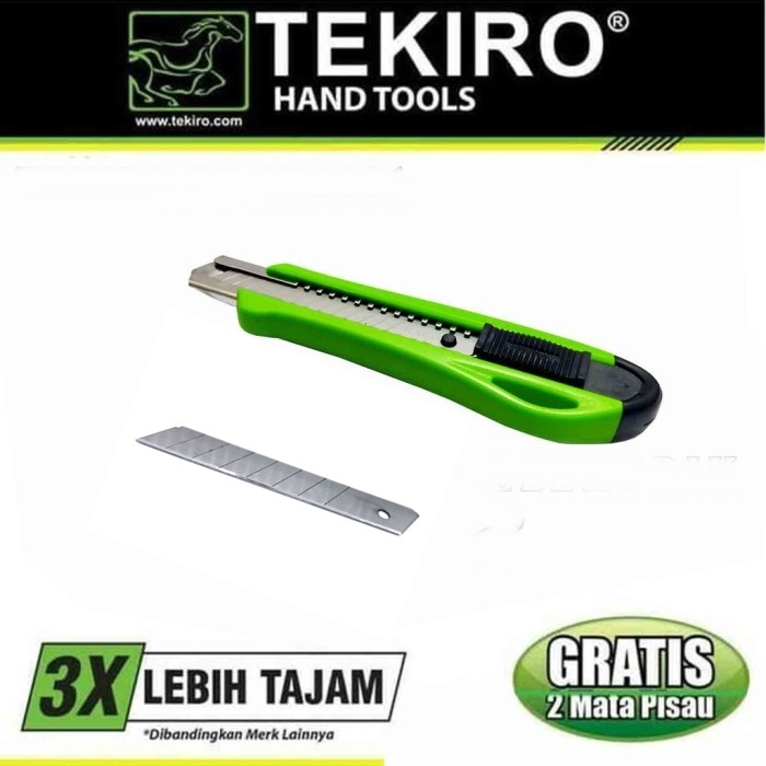 Tekiro Pisau Cutter Besar / Tekiro Pisau Cutter 18mm