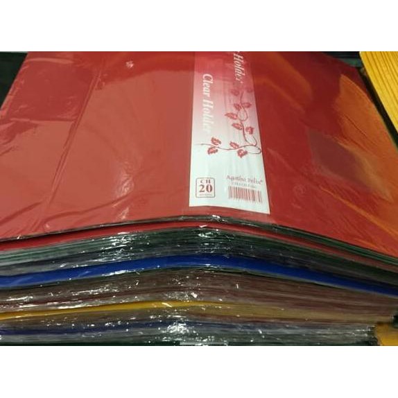 

CLEAR HOLDER A4 20 FELIX PROMO!! /DISPLAY BOOK/ PRESENTATION BOOK/MENU PROMO
