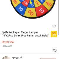 Qyid Set Papan Target Lempar 14 2pcs Bola 2pcs Panah Untuk Hobi - roblox gift card target roblox gift card target 2019 09 15
