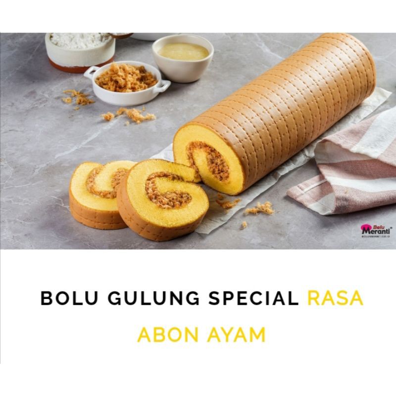 

BOLU MERANTI MEDAN SPESIAL RASA ABON AYAM