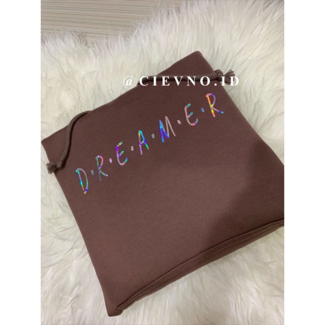 HOODIE PREMIUM D.R.E.A.M.E.R (HOLOGRAM) SIZE S - XL (INTERNAIONAL)