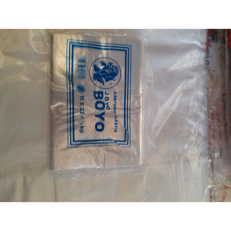 kantong plastik 1/2 kg gula pasir