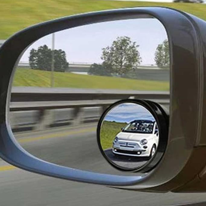 Kaca Spion Cembung Bulat Tempel Motor Mobil