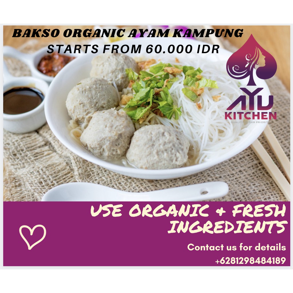 

BAKSO AYAM ORGANIK