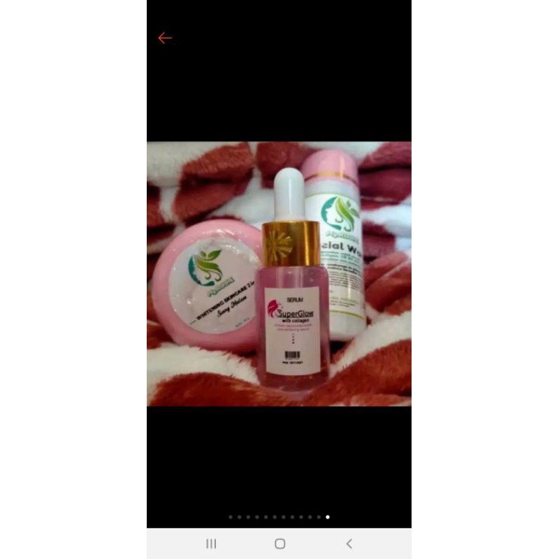 SEPAKET MY ROSHE SKINCARE BPOM ORIGINAL/CREAM WAJAH GLOWING