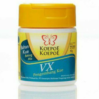 

Koepoe koepoe vx pengembang kue 45 gram