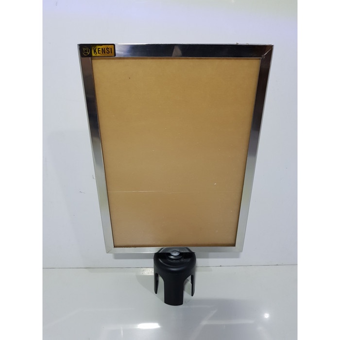 

Termurah Sign Frame A4 Potrait Signage Poster Papan Tiang Antrian