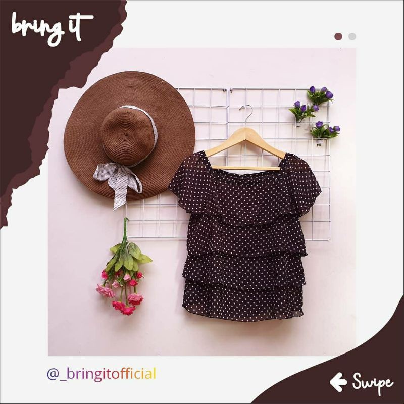 Atasan Branded sisa ekspor