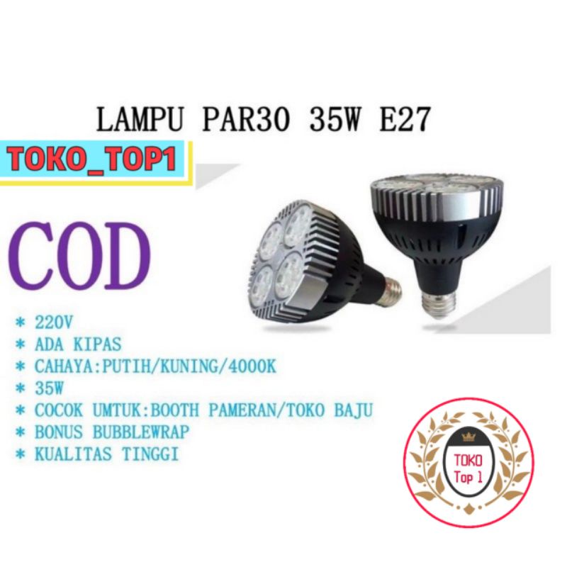 Lampu led PAR30 35 watt 35watt led par30 par 30 35w / SNI