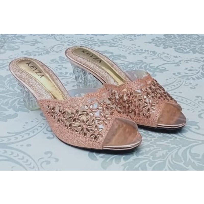 Sepatu Pesta Mules Wanita Wedding Shoes