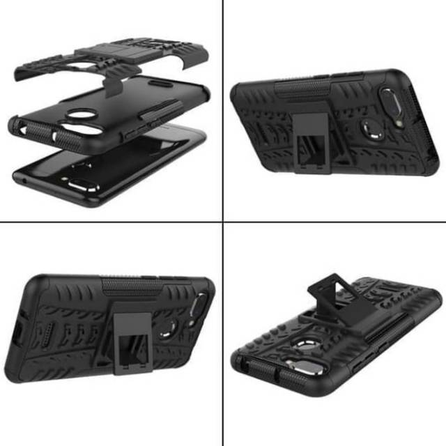 CASE RUGGED BACK STAND DUAL ARMOR SAMSUNG GALAXY A8 2018