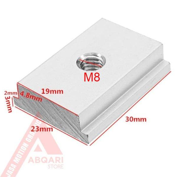 Terpopuler T Slot  T Slider T Track  T Nut T Track Connector Baik