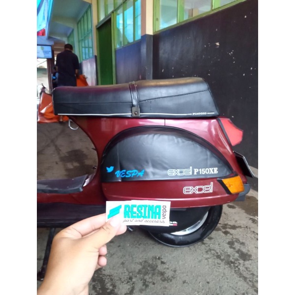 sarung cover tepong Vespa Excel bahan bagus dan presisi