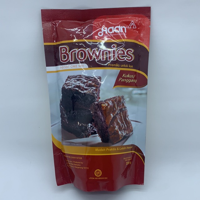 

Haan Brownies Instant Cake Mix 230gr POUCH