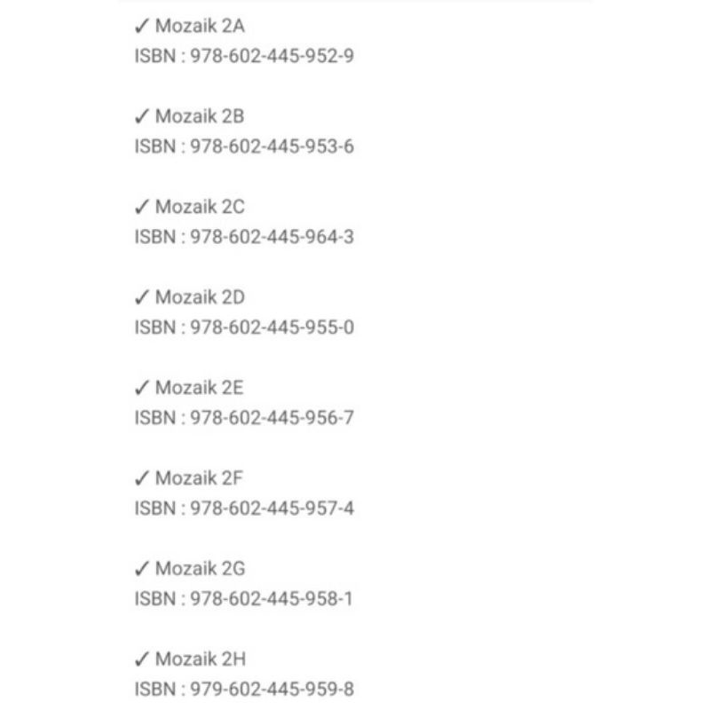 Paket 4 Buku Mozaik 2A 2B 2C 2D Yudhistira Kelas 2 SD K13 Revisi - Pengayaan &amp; Penilaian Tematik