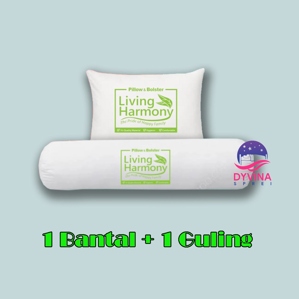 Bantal Guling Hotel | Bantal Tidur | Bantal Guling Set Living Harmony