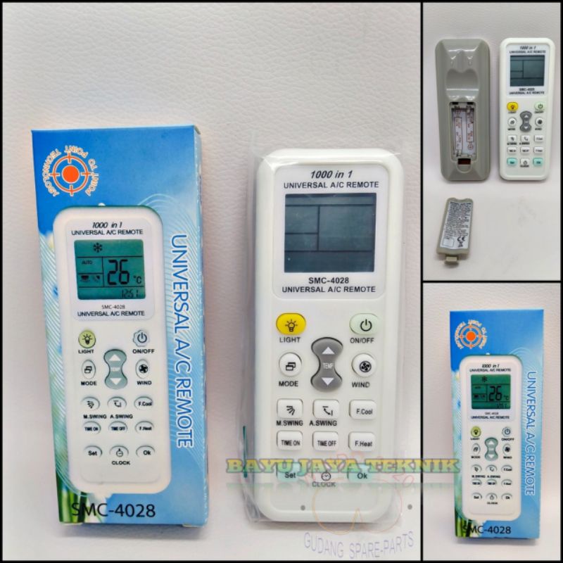 REMOT AC Universal Remot Ac Multi Remot Ac Untuk semua Merk