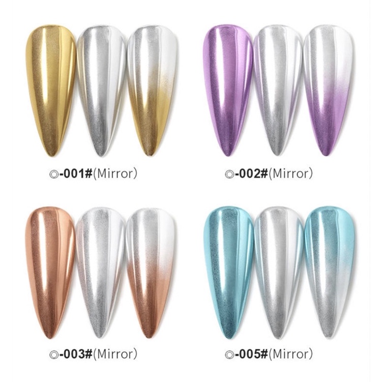 [FLASHES] Mirror Dip Powder 2 in 1 Magic Gliter Nail Dipping Powder