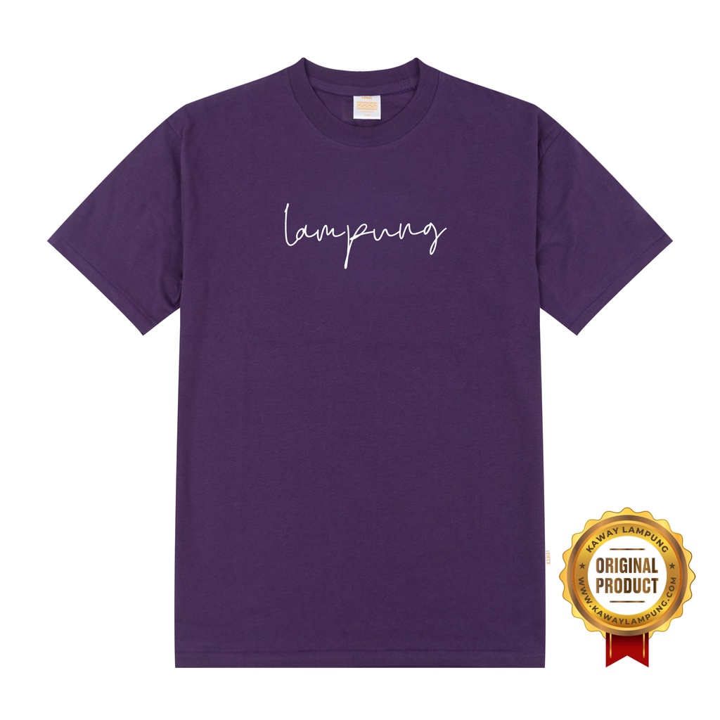 Kaway T-shirt Kaos SAI BUMI PURPLE