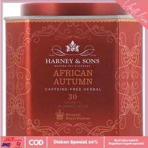 

⭐COD⭐ HARNEY & SONS 30 Tea Sachets - AFRICAN AUTUMN