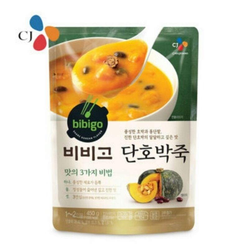 

Bibigo Pumpkin Porridge /Bubur Dengan Labu Manis 450gr