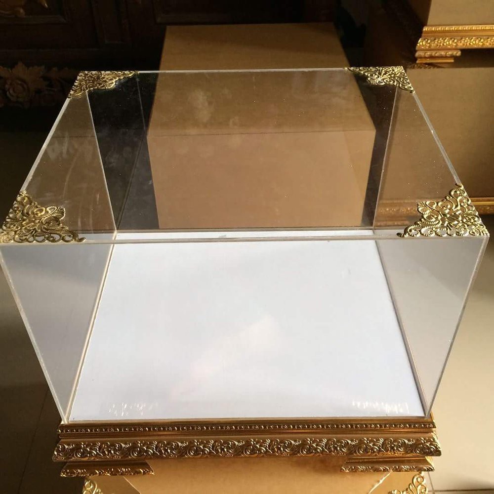 tutup KOTAK SESERAHAN ACRYLIC BAGUS HANDMADE DAN TERMURAH